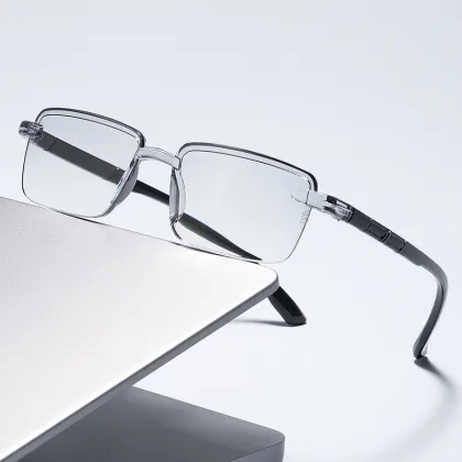 HD Fashion Frameless Anti-Blue Light Reading Glasses - Wholesale Unisex Presbyopia Glasses