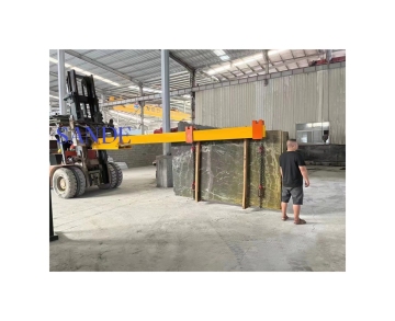 Double Telescope Extension Forklift Boom for Slabs Bundle Lifting
