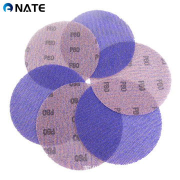 Round Sandpaper Dust-Free Sanding Mesh Disc Sand Paper