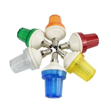 Multi IP44 110V LED Strobe Light Bulbs E17 E27 Base