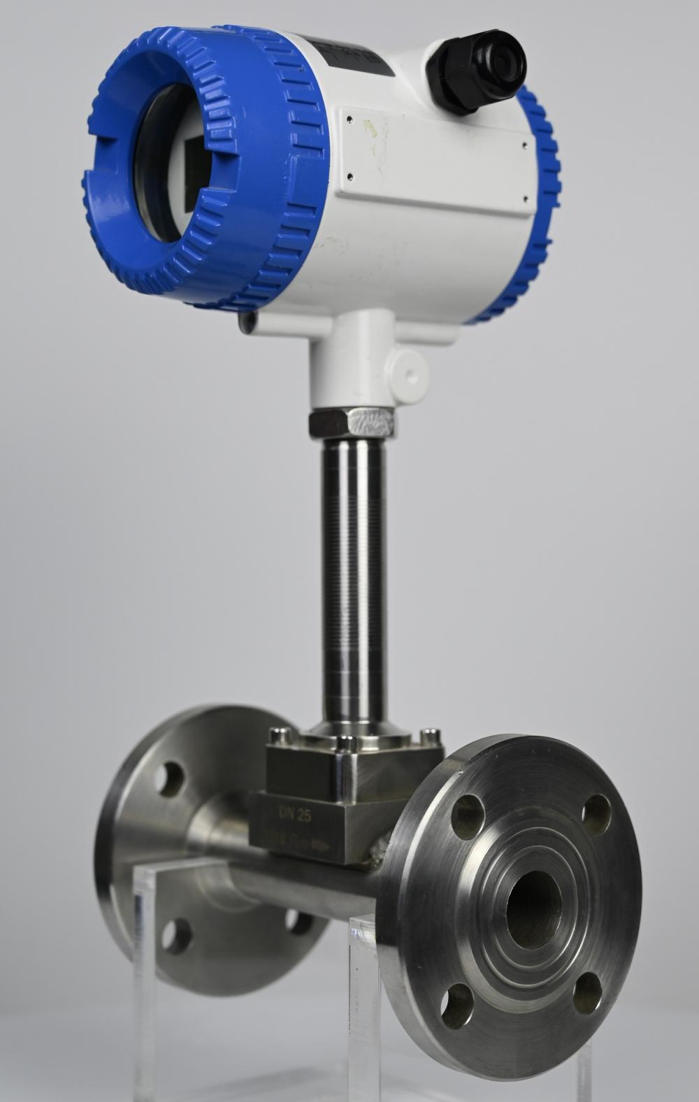 vortex peak digital oxygan flowmeter for high viscosity