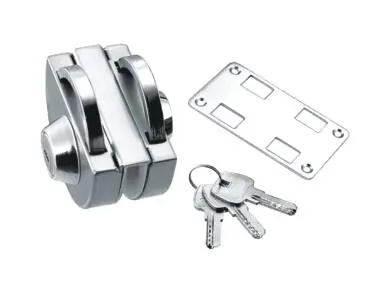 silding glass door one side lock with 3 keys NO:K-DL24
