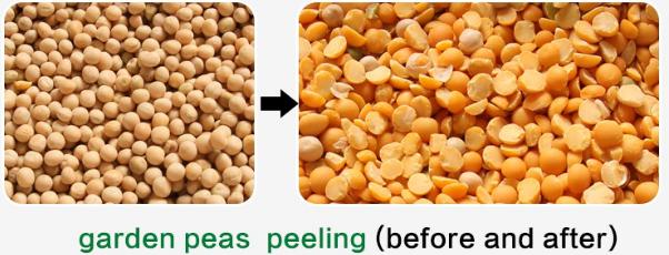 Garden Peas Peeling Machine