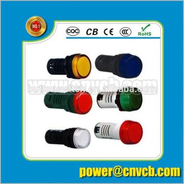 Hot Sale Manufacturer More Color Led metal indicator light 12v led indicator light