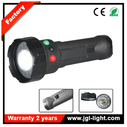 Guangzhou JGL torch light rechargeable battery CREE 3W led emergency light 5JG-A370