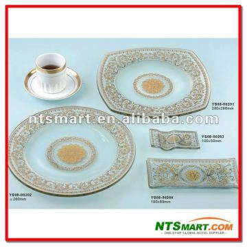 Hot Sale Decal Glass Plate