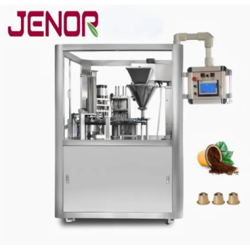 Unidade automática de embalagem de cápsulas de café em grande escala