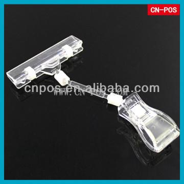 plastic display pop clip holders for supermarket using