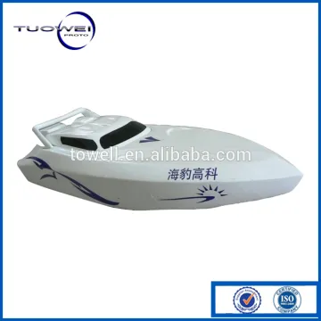 CNC Painting Plastic Toy Boat Model Making Service