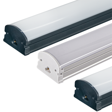 30/60/72/120W Easy Installation Lineare LED -Beleuchtung Schwarz/Silber 2/4/5/8 Fuß Lattenleuchten