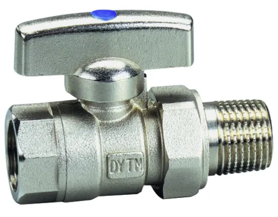 Butterfly Handle Forged Brass Ball Valve/Male Union*Female