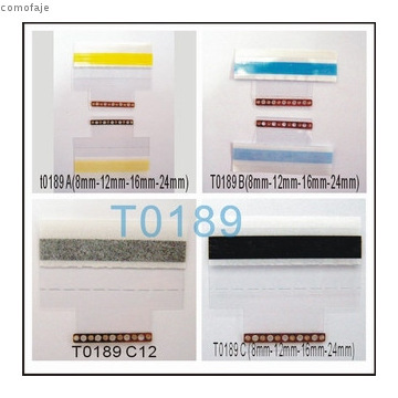 SMT 12mm splice tape and brass clip combo black