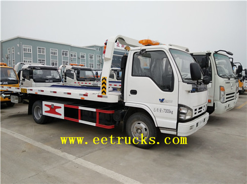 Isuzu 6 tani 4 malori ya wrecker wrecker