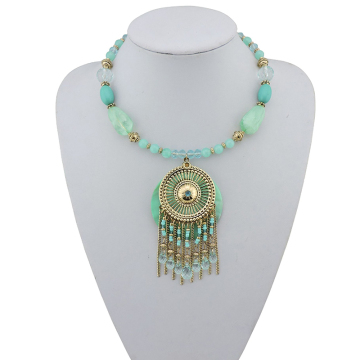 Boho Beach Wedding Necklace: Customizable Ethnic Dainty Statement Jewelry for Women