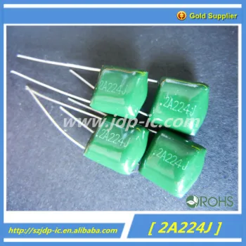 new polyester film capacitors 2a04j capacitor 2A224J