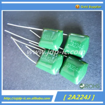 new polyester film capacitors 2a04j capacitor 2A224J