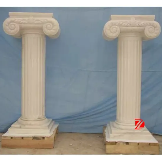 white marble roman column linyi