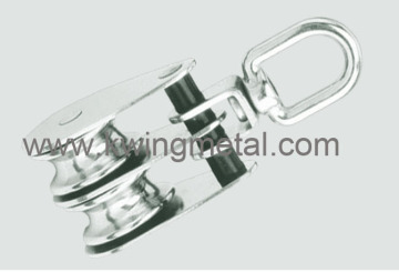 Swivel Pulley Block Double Sheave