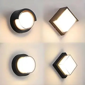 Smart Waterproof Wall Sconces: Modern Outdoor LED Lights for Exterior Walls