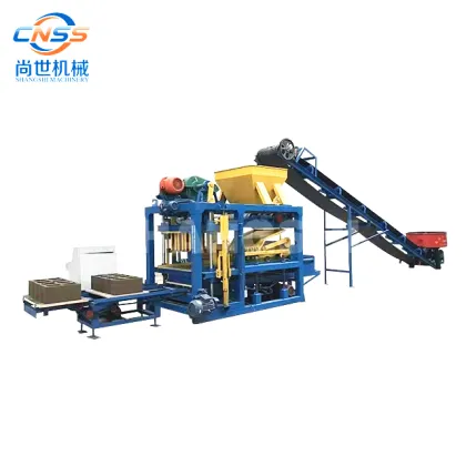 Automatic Paver Cement Concrete Sand Fly Ash Brick Making Machine