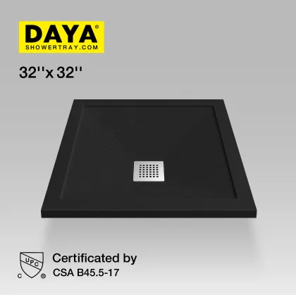 DAYA Resin Stone Shower Tray - Optional Natural Colors