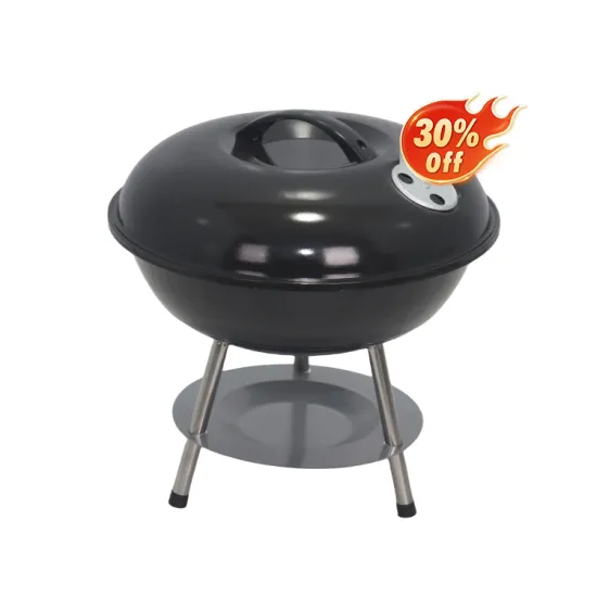 14 Inch Mini Camping Grill: Portable Charcoal BBQ for Outdoors and Travel