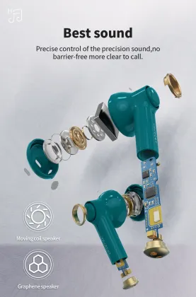 Wireless Earbuds Bluetooth Headphones Stereo Sound