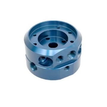 Custom High Quality Blue Anodized Precision Parts