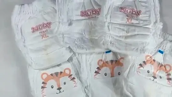 XXL Hypoallergenic Organic Diapers