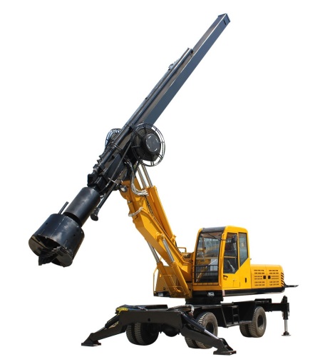 YKR-T360 Wheel mounted Rotary Drilling Excavator