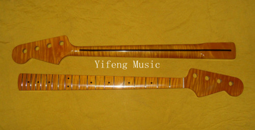 Flame Maple gitaar hals Vintage-Tint klaar