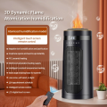 Energiesparender PTC-Heizlüfter mit 3D-Flammeneffekt