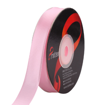 Pink Color Satin Ribbon Single Face