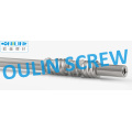 Involute Spline Core Shaft for Screw Elements and Segmented Cylinder