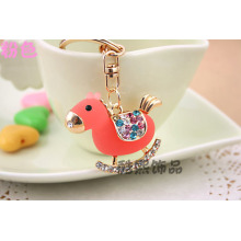 Valentines Day gift couple Trojans resin crystal horse keychain new promotion fashion women key ring wholesale