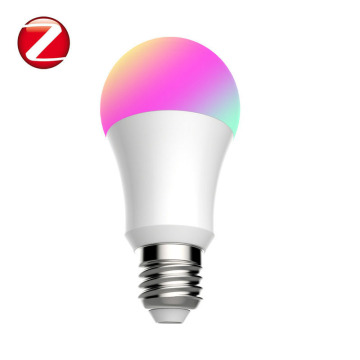 Tuya Zigbee App Controlled Smart RGB Bulb Compatible with Alexa and Google Home
