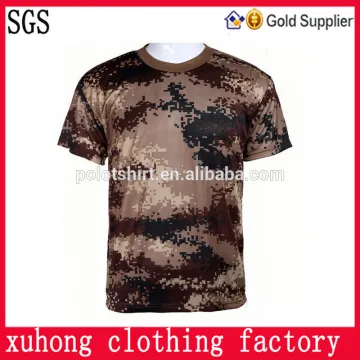 wholesale military camo t shirt