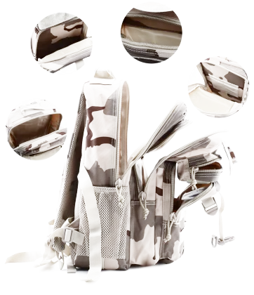 50L Camouflage Military Tactical Backpack