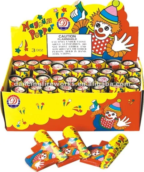 MAGNUM POPPER CHILDRENS TOYS FIREWORKS