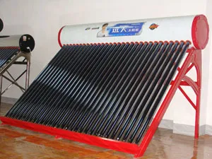 Integrate non-pressurized vacuum tube stainless steel solar water heater