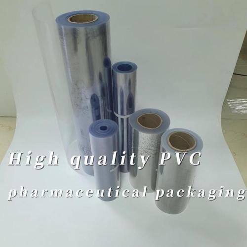 Rigid PVC transparent drug packaging film