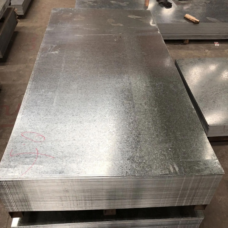 Material de construcción placa de techo de acero galvanizado