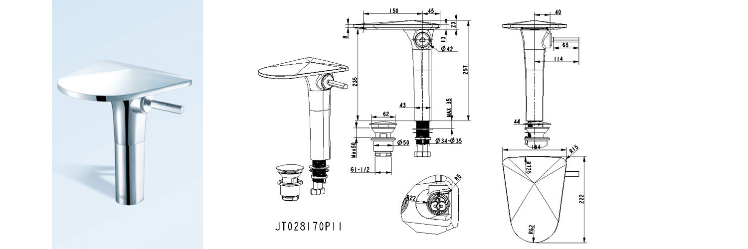 copper basin faucet