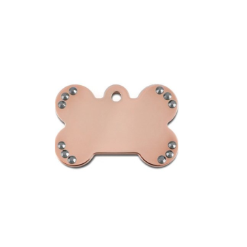 Customised Metal Blank Rhinestone Dog Tag