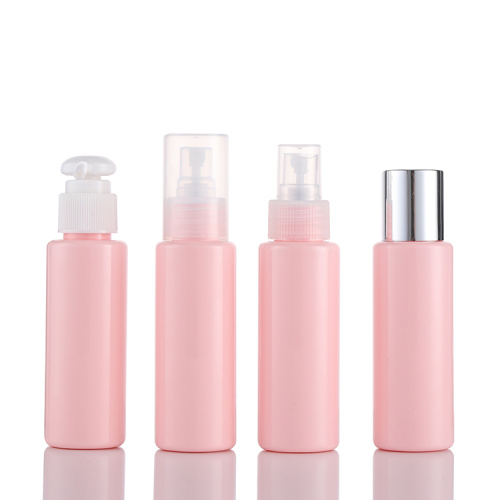 Emballage cosmétique 200 ml 250 ml de la pompe à brume en plastique rose Pumple de lotion Pump bouteille de compagnie 50 ml 30 ml