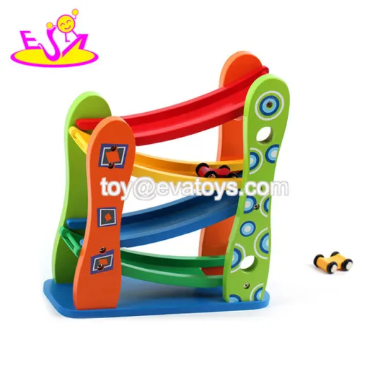 Fashion children wooden rail car toy W04E035