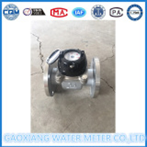 Largediameter acciaio inox ala spirale tipo watermeter