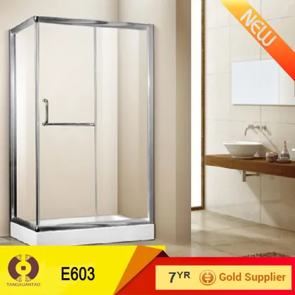 Foshan glass shower room sanitary ware (E612)