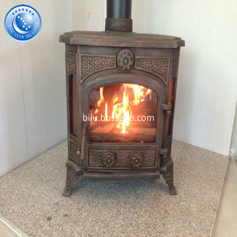 Cast Iron Wood Burning Stoves Wooden Case