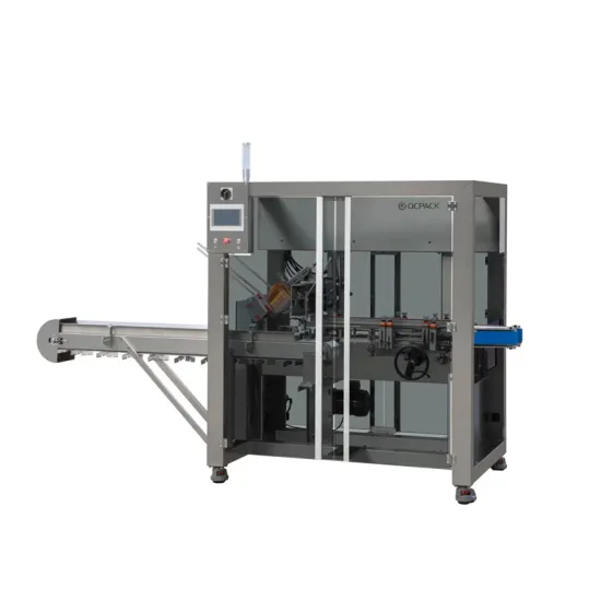 Horizontal Packing Cartoning Machine for Cosmetic Perfume Vials and Mask Carton Box Packaging